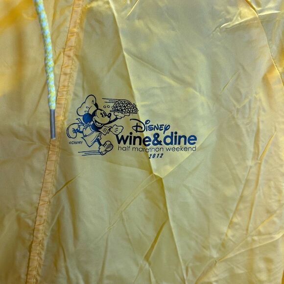 Disney 2012 Wine & Dine Volunteer Windbreaker Jacket Poncho 2XL - Picture 2 of 5